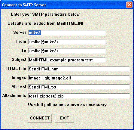 SMTP/POP3/IMAP Email Engine for Xbase++ Screenshot